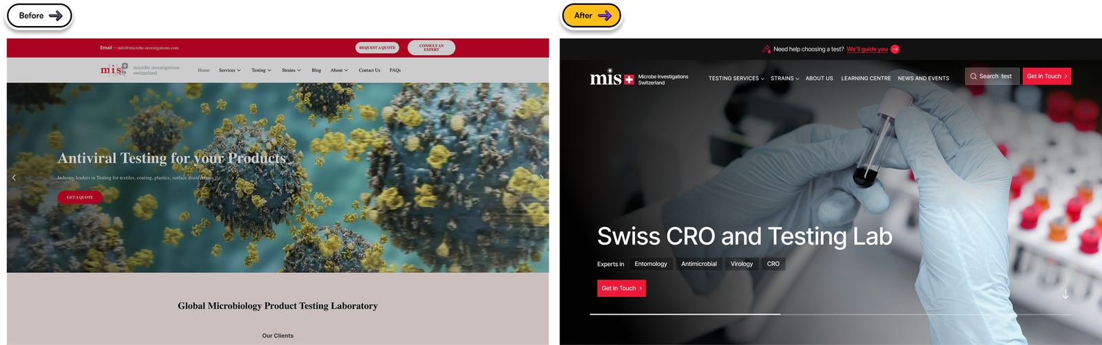 MIS brand identity case study