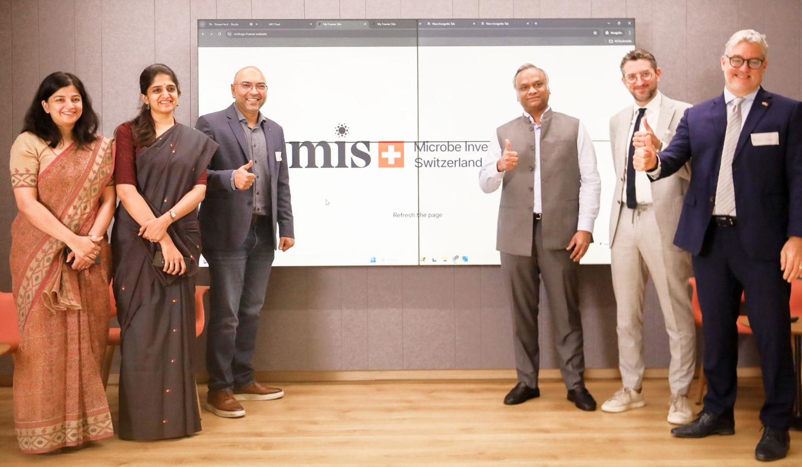 Karnataka's IT Minister unveils new logo and website designed by sixjuly design studio